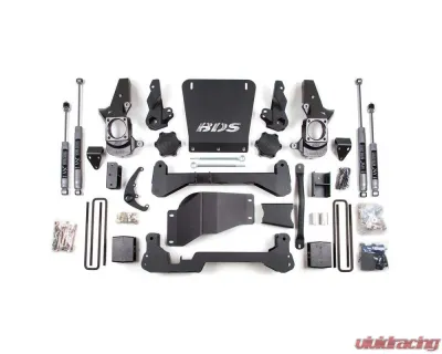 BDS Suspension 2001-2010 K2500 HC 4wd 7/5 Spring - Narrow - BDS1822H
