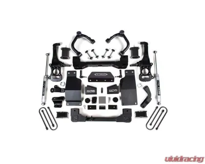 BDS Suspension 2025 Chevy/GMC 1500 4wd 4" Suspension Lift Kit, 3.0 Diesel / 2.7 Gas, 3" Rear, B Front and Rear - BDS1853H