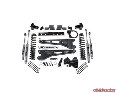 BDS Suspension 2023-2024 Ford F250/F350 SRW 4wd 7" Radius Arm Suspension Lift Kit, 4.5" Rear, B Front and Rear - BDS2258H