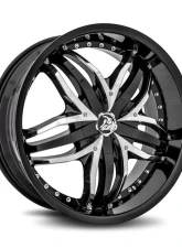 Diablo Angel Wheel 20x8.5 6x114.3 20mm Gloss Black                                     - ANG-20861142073B - Image 5