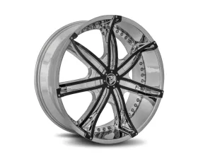 Diablo DNA Wheel 24x10 6x139.7 35mm Chrome