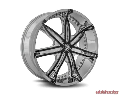 Diablo DNA Wheel 24x10 6x139.7 35mm Chrome - DNA-24161393573