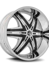Diablo Elite Wheel 24x10 Blank 35mm Chrome                                     - DE-241BLNK3578 - Image 13