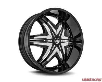 Diablo Elite Wheel 30x10 Blank 30mm Gloss Black - DE-301BLNK3078LB