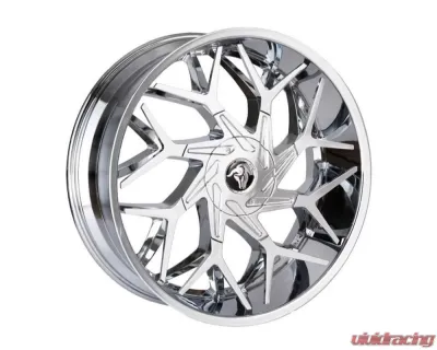 Diablo Magneeto Wheel 26x10 Blank 15mm Chrome - MAG-261BLNK1578