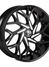Diablo Magneeto Wheel 26x10 Blank 15mm Gloss Black                                     - MAG-261BLNK1578B - Image 5