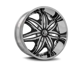 Diablo Morpheus Wheel 22x9.5 6x120 35mm Chrome