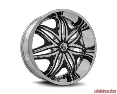 Diablo Morpheus Wheel 24x10 6x139 12mm Chrome - MOR-24161391278