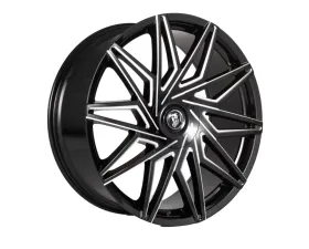 Diablo Wheels Revolto Wheel 24x10 Blank 35mm Black Mill Face