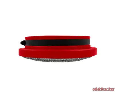 S&B Turbo Screen 5.0 Inch Red Stainless Steel Mesh W/Stainless Steel ClampS&B - 77-3004