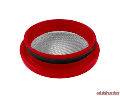 S&B Turbo Screen Guard With Velocity Stack - 4.50 Inch (Red) - 77-3016