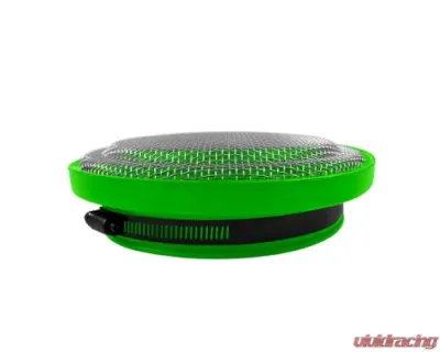 S&B Turbo Screen Guard With Velocity Stack - 4.50 Inch (Green) - 77-3019