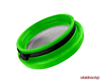 S&B Turbo Screen Guard With Velocity Stack - 4.50 Inch (Green) - 77-3019