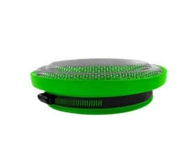 S&B Turbo Screen Guard With Velocity Stack - 5.50 Inch (Green)