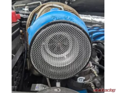 S&B Turbo Screen Guard With Velocity Stack - 3 Inch (Black) - 77-3024