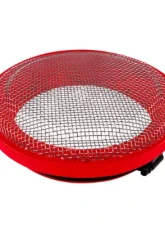 S&B Turbo Screen Guard With Velocity Stack - 3 Inch (Red)                                     - 77-3025 - Image 5