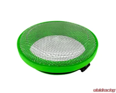 S&B Turbo Screen Guard With Velocity Stack - 3 Inch (Green) - 77-3026