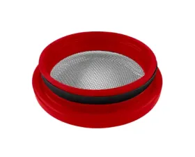 S&B Turbo Screen Guard With Velocity Stack - 5.50 Inch (Red)