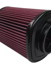 S&B Filters Air Filter For Intake Kits 75-5045 Oiled Cotton Cleanable Red, Fits 92-00 GMC K-Series V8-6.5L Duramax                                     - KF-1047 - Image 3