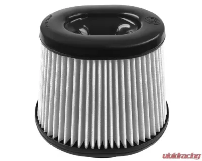 S&B Filters Dry Extendable Air Filter for Intake Kits 08-10 Ford F250/F350 6.4L White - KF-1051D