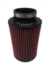 S&B Filters Power Stack Air Filter 3.5x8 Inch Red Oil for CAI Kits FMV6 & JWJL                                     - SBAF358-R - Image 2