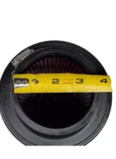 S&B Filters Power Stack Air Filter 3.5x8 Inch Red Oil for CAI Kits FMV6 & JWJL                                     - SBAF358-R - Image 2