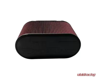 S&B Filters S&B Air Filter 4x12 Inch Oval Red Oil for RAI-FEF-9703 Intake Kits - SBAFO412-R