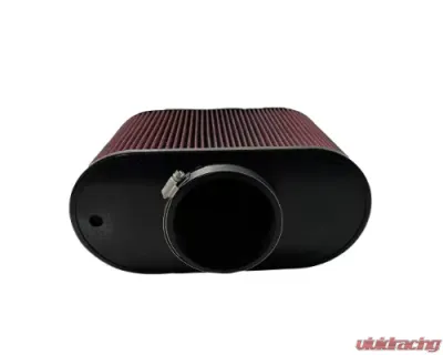S&B Filters S&B Air Filter 4x12 Inch Oval Red Oil for RAI-FEF-9703 Intake Kits - SBAFO412-R