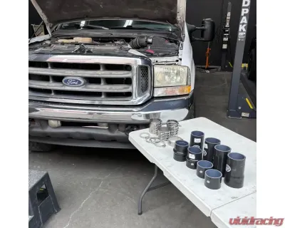 S&B Filters Hot and Cold Side Boot Kit Ford F-250 | F-350 1999-2003 - 83-2011