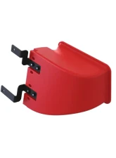 S&B Filter Ram Air Scoop Red Ford Explorer ST 3.0L 2020-2024                                     - AS-1020R - Image 4