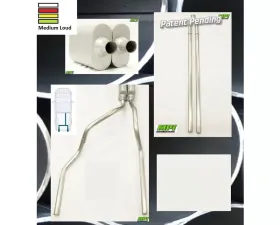 MPI Exhaust Technologies Clamp-on Kit w/Mufflers & Built into Bumper Tips
