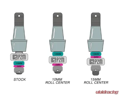 P2M Pro Outer Tie Rod Kit Honda S2000 AP1 | AP2 - P2-POTRHS2K-HC