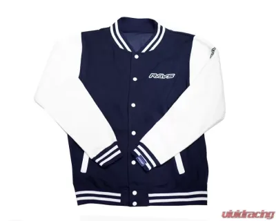 Rays 2022 Varsity Jacket - Oxford Navy/White - RAYSVJK22NWS