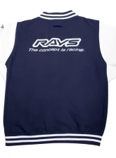 Rays 2022 Varsity Jacket - Oxford Navy/White                                     - RAYSVJK22NWS - Image 2