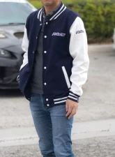 Rays 2022 Varsity Jacket - Oxford Navy/White                                     - RAYSVJK22NWS - Image 3