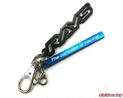 Rays Official Carbon Key Holder - WRAYSKEYHOLDCBBL