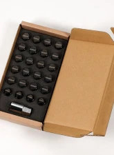 Rays 6H L31 19HEX Nut & Lock Set - 12x1.25 Black                                     - W1912125B6H - Image 2