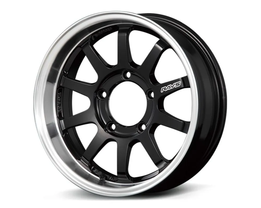 Rays Wheels - Rays A-LAP-J Wheel 16x6 5x139.7 -5mm Black/Rim