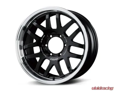 Rays 07X Wheel 18x8.5 6x139.7 44mm Black/Rim DC - WOXV44KBD