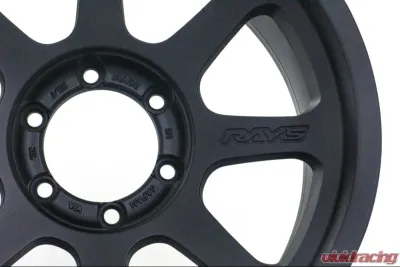 Rays D108 Wheel 18x9 5x127 0mm Matte Black - WODOW00VBZZ