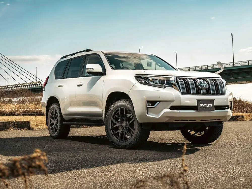 RAYS DAYTONA F6 Gain BLACK EDITION 17インチ 8.0J PCD:139.7 穴数:6 inset:20 セミグロスブラック (BOJ) [ホイール4本セット] レイズ チームデイトナ F6ゲイン BLACK EDITION 17インチ 8.0J