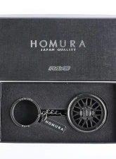 Rays Homura 2X9L-RA 24S Gunmetal Key Chain                                     - WHKEY2X9LRAGM - Image 3