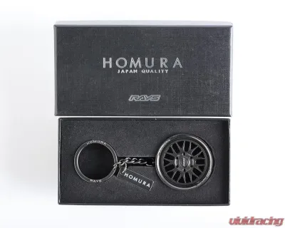 Rays Homura 2X9L-RA 24S Gunmetal Key Chain - WHKEY2X9LRAGM