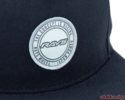 Rays Circle 24A Official Cap - WRAYSCAPRC24ABK