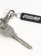 Rays Official Mini Key Chain - Black                                     - WRAYSKEYCM24SBK - Image 2