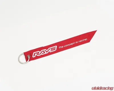 Rays Logo Ribbon + O-Ring Type - WRAYSKEYRIBBONR