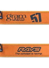 Rays Gramlights Orange 24S Official Key Tag                                     - WRAYSKT24SOR - Image 2