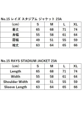 Rays 23A No.15 Stadium Jacket                                     - WRAYSSJKBKM15 - Image 6