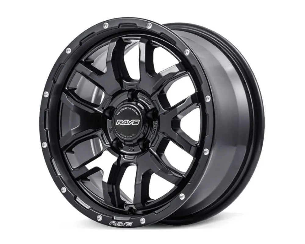 Rays F6boost Wheel 17x8 6x139.7 20mm Semigloss Black - WOFBO20KN0
