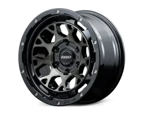 Rays Wheels M9+ Wheel 16x6.5 6x139.7 38mm Black Disk Clear Smoke